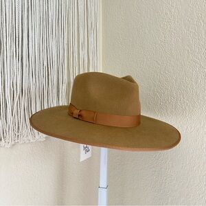 Lack Of Color Teak Rancher Hat Medium 57CM‎ NWT